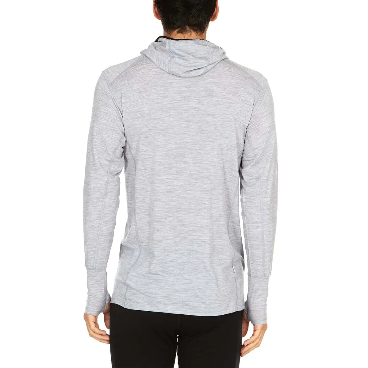 Micro Weight - Men's Wool 1/4 Zip Sun Hoodie Woolverino