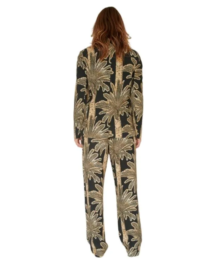 MKT Studio Viviana Palm Tree Print Blazer