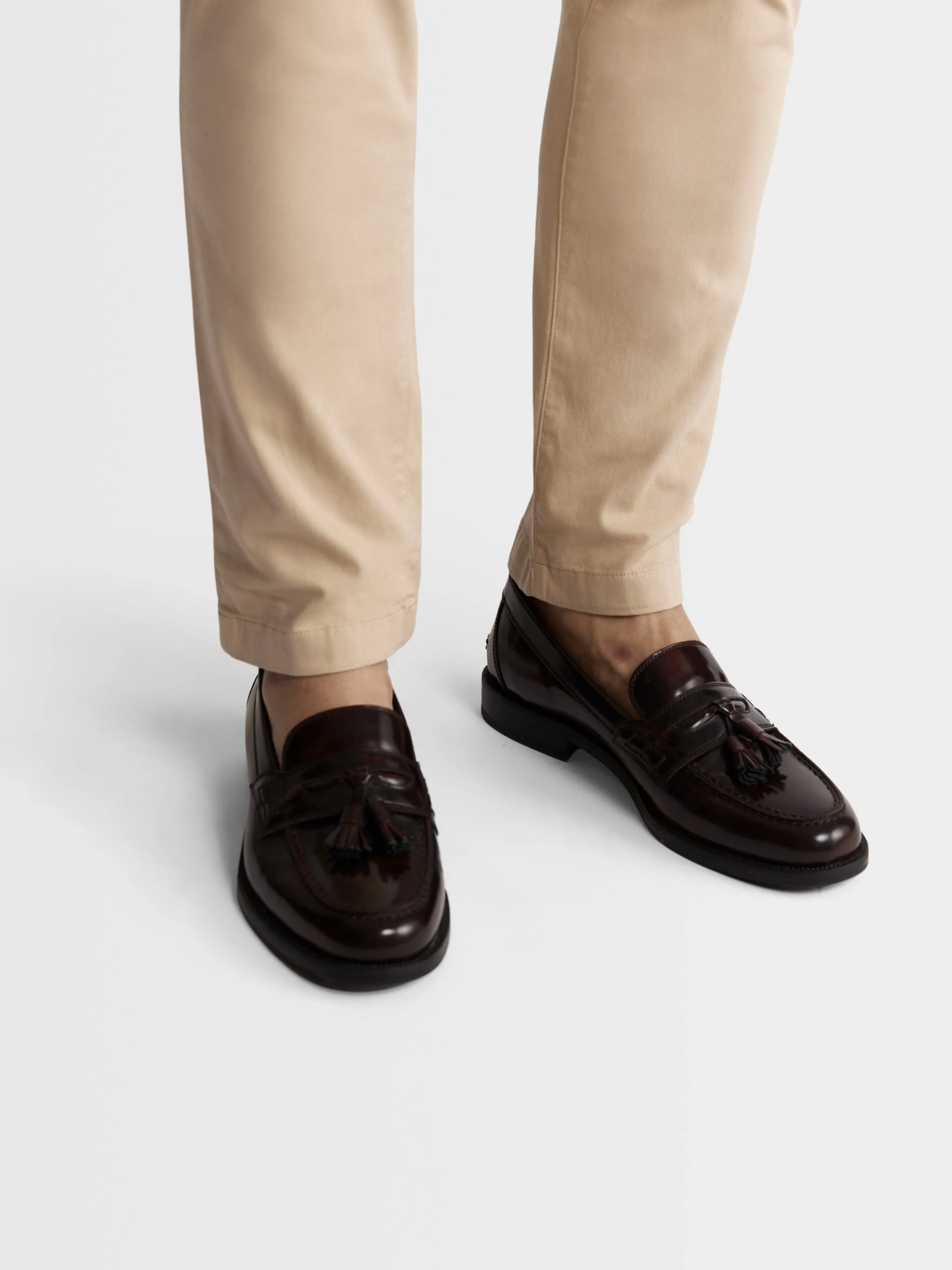 Moretti Oatmeal Extra Slim Fit Chino