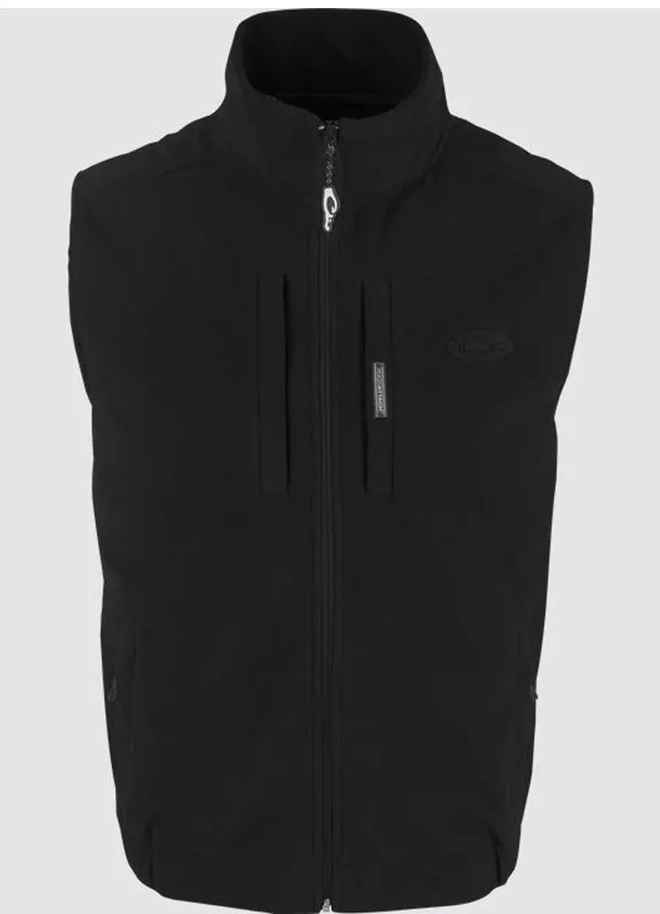 MST Layering Vest in Black by Drake