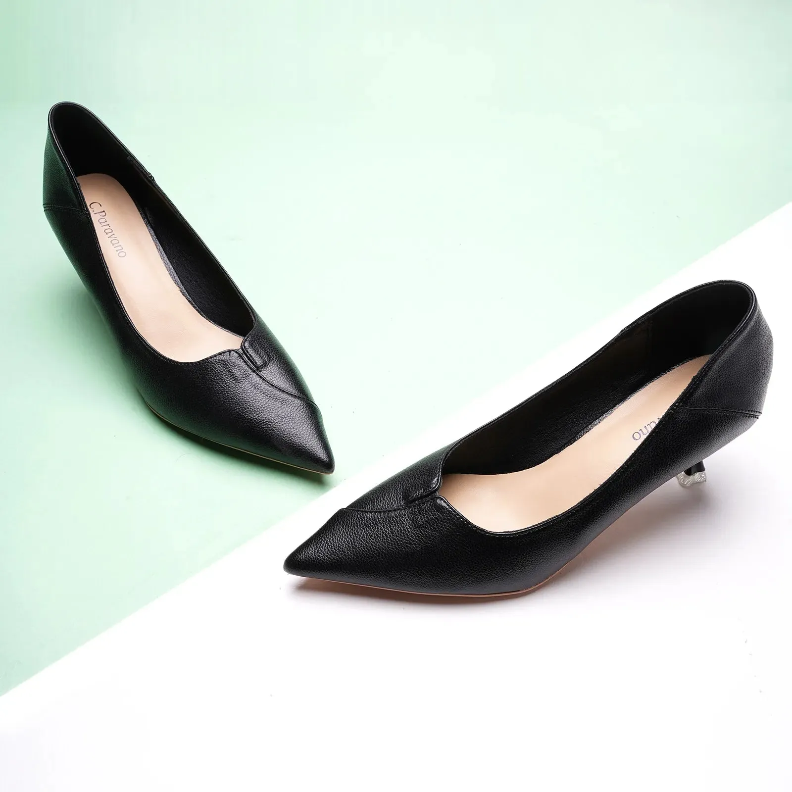 Mule Pumps (Anna) Black