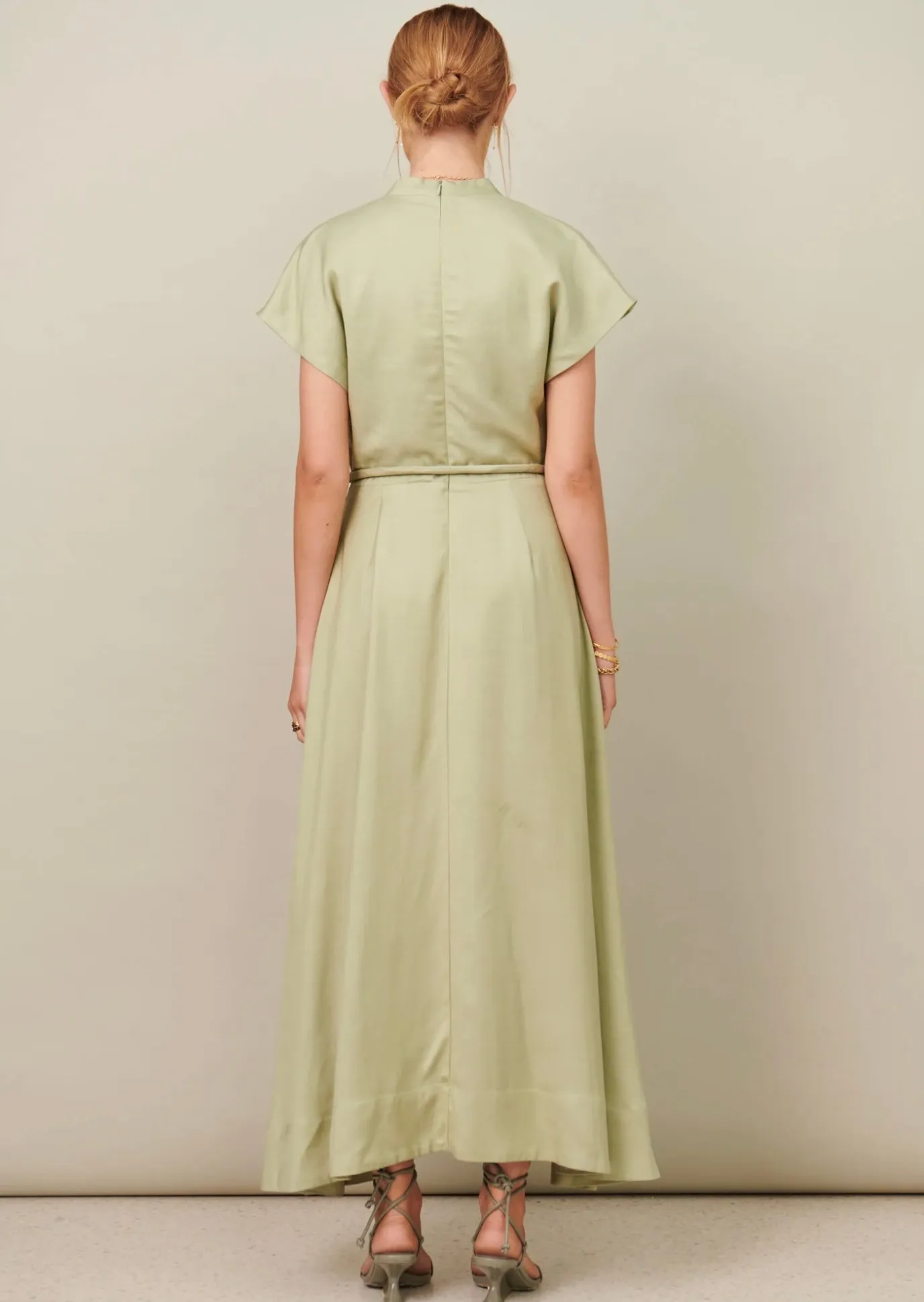 Natalia Dress Pistachio