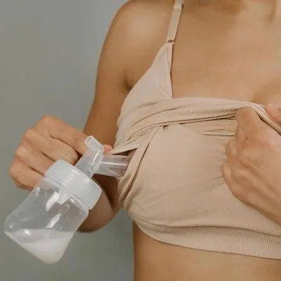 New - Boobie Adaptive Pumping and Nursing Bralette - L/XL