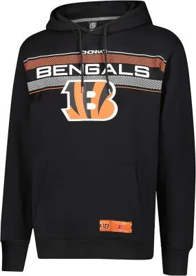 NFL Official Adults Super Soft Pullover Hoodie Sweatshirt - Warm Polyester Blend - Unisex|Cincinnati Bengals