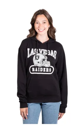 NFL Official Women's Super Soft Hoodie Pullover Sweatshirt|Las Vegas Raiders