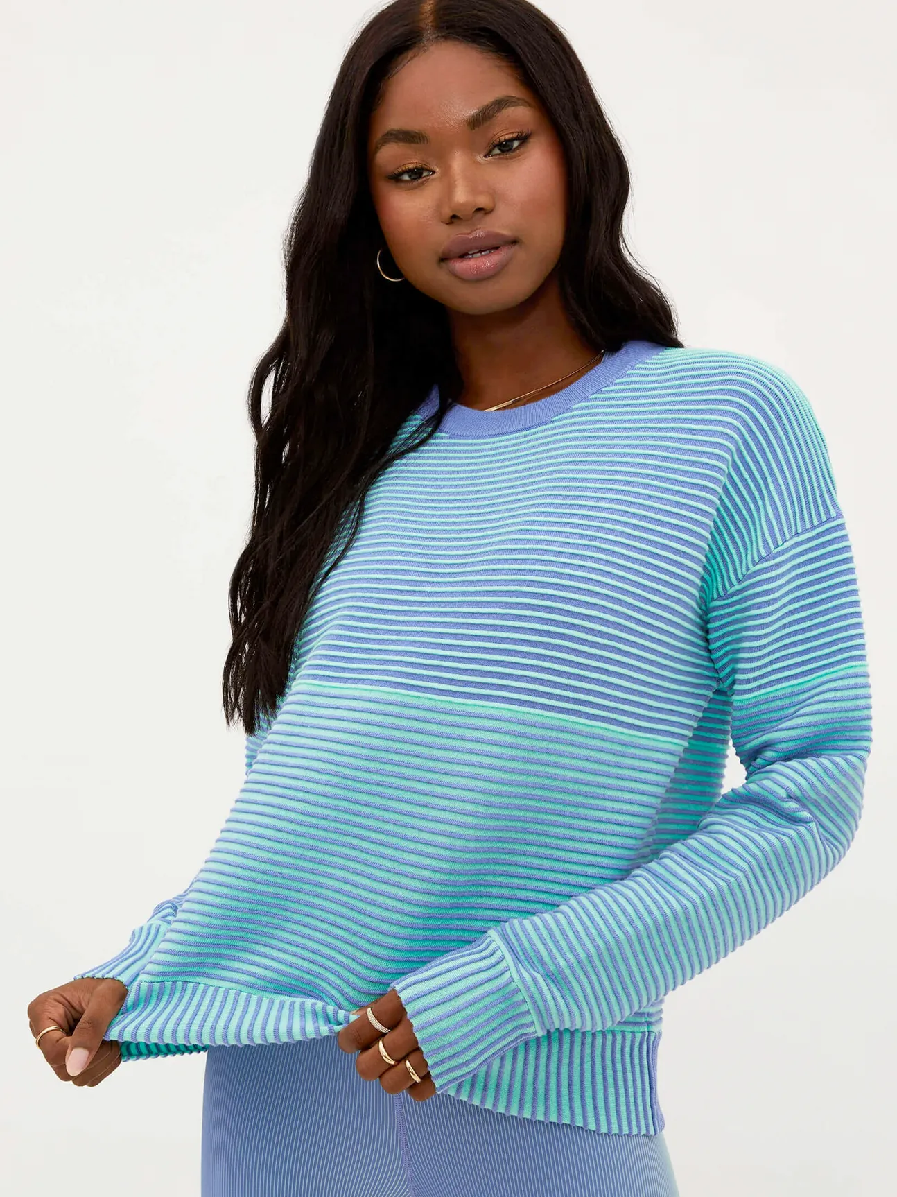 Occulus Sweater Seashore Two Tone