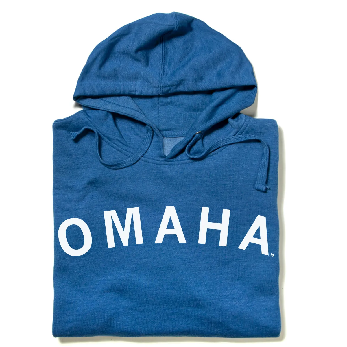 Omaha Curved Logo Pullover Hoodie