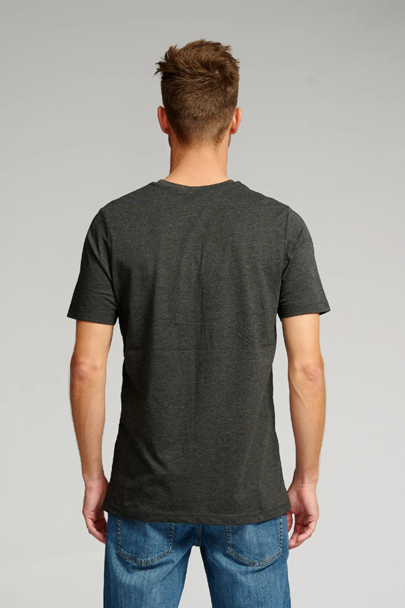 Organic Basic T-shirt - Dark Grey