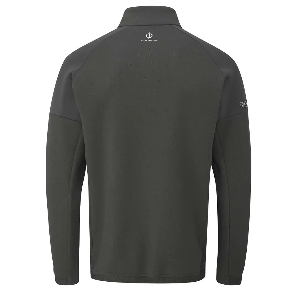 Oscar Jacobson Lockhart Tour 1/4 Zip Golf Midlayer Pullover Top