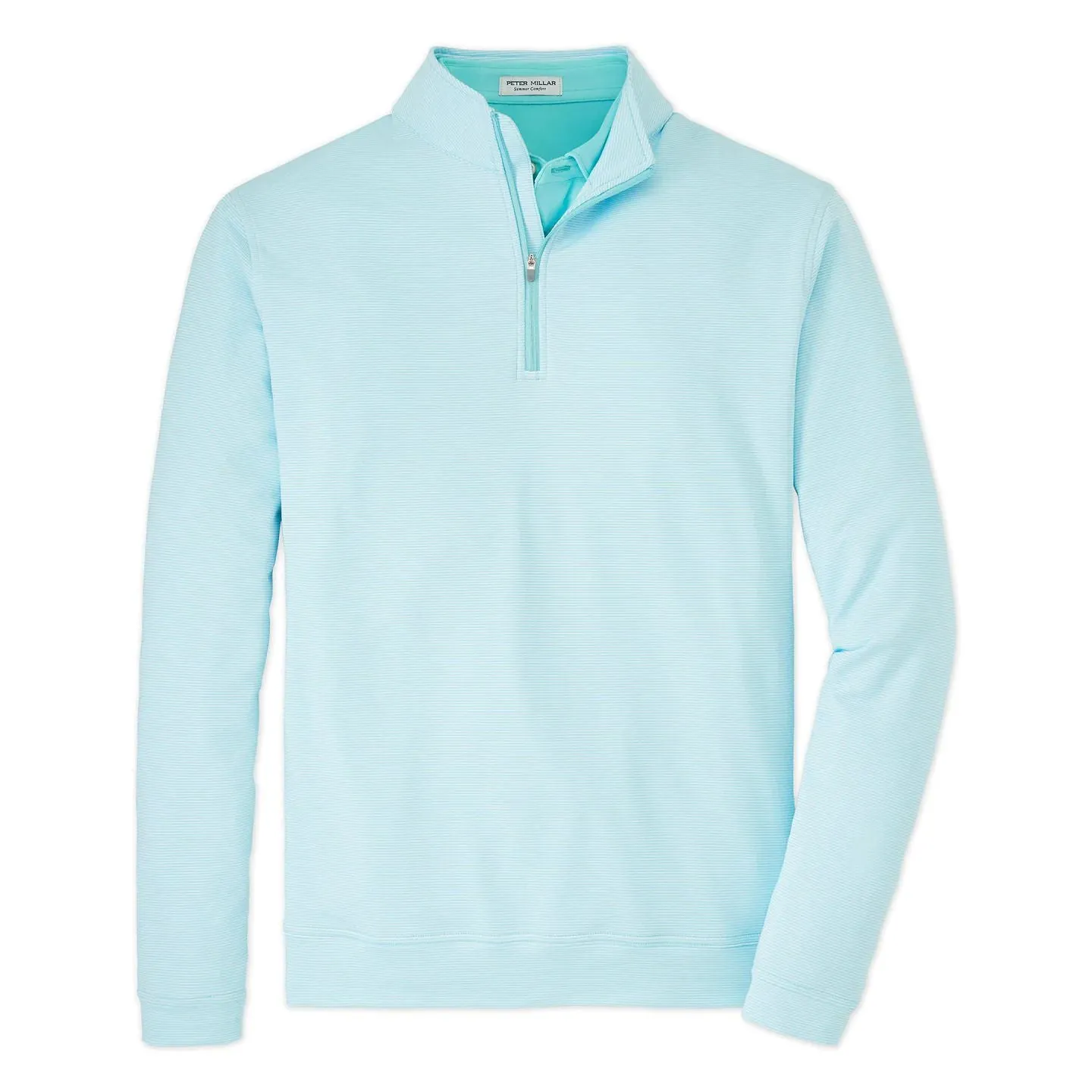 Peter Millar Perth Sugar Stripe Performance Quarter-Zip