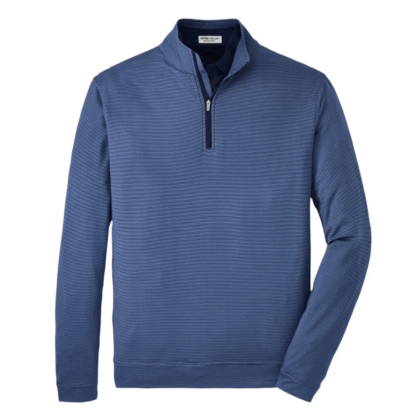 Peter Millar Perth Sugar Stripe Performance Quarter-Zip