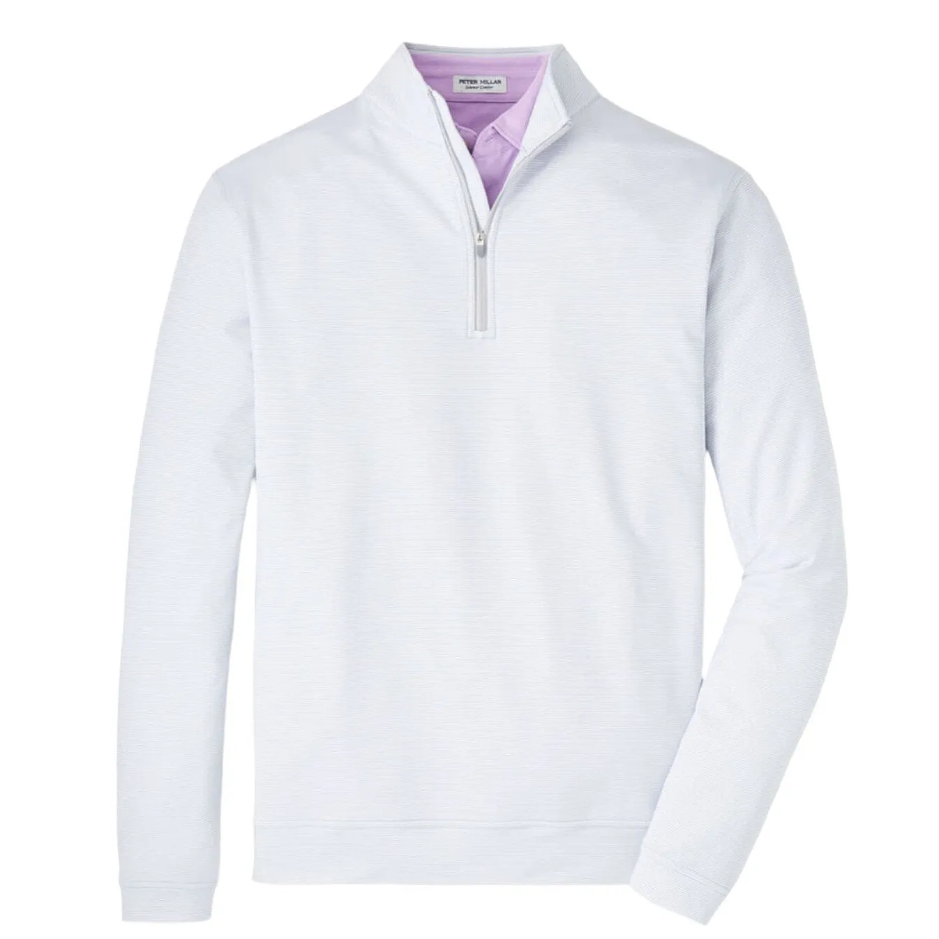 Peter Millar Perth Sugar Stripe Performance Quarter-Zip