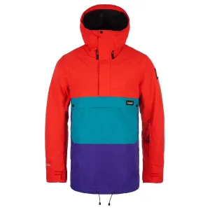 PLANKS Happy Days Anorak Men's Snow Jacket Hot Red