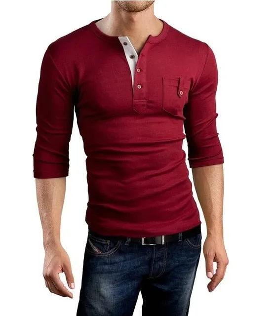 Pocket Henley Top