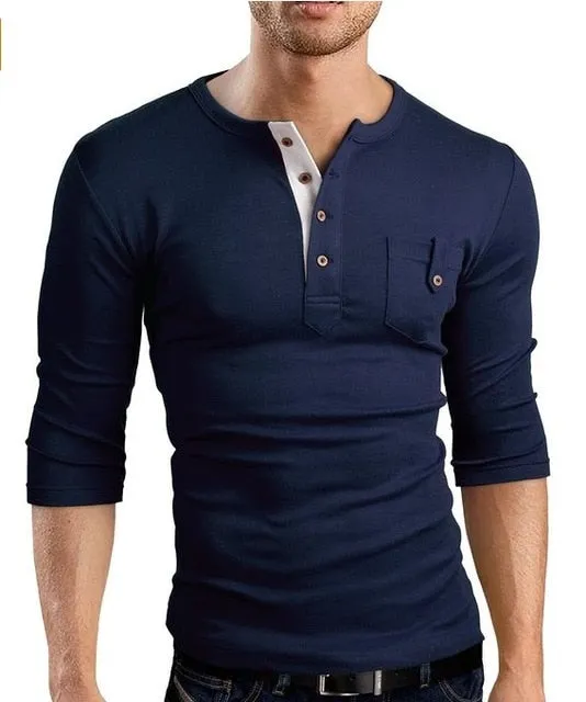 Pocket Henley Top