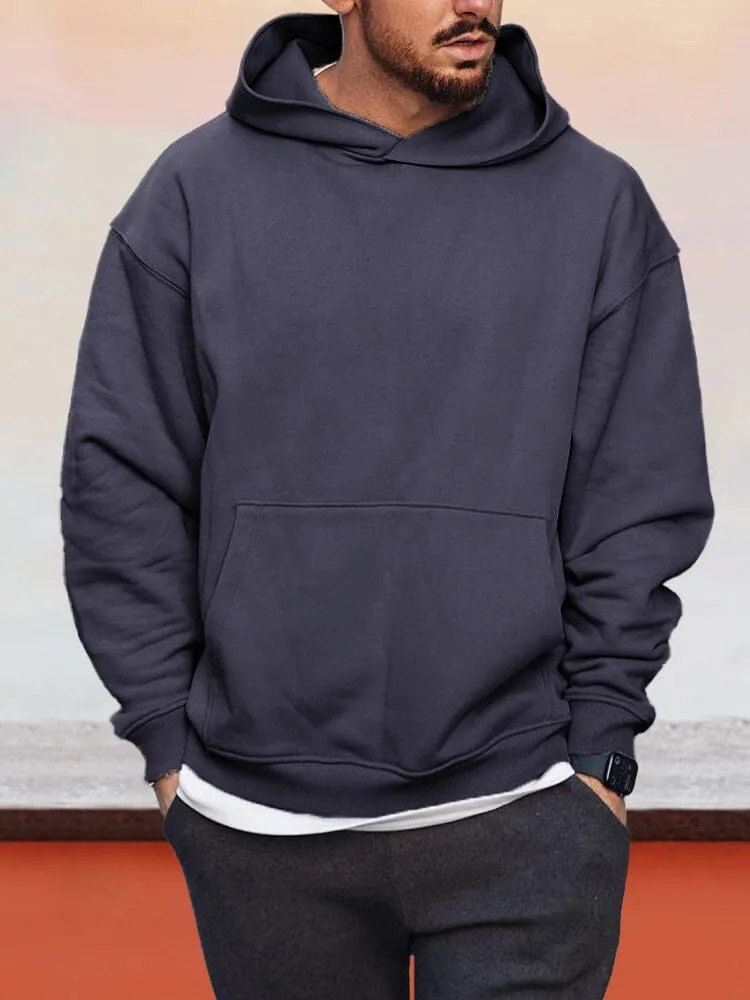 Pullover Hoodie With Pocket