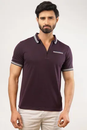 Purple Polo T-Shirt