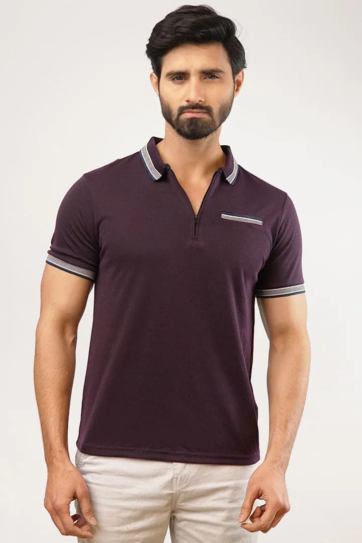 Purple Polo T-Shirt