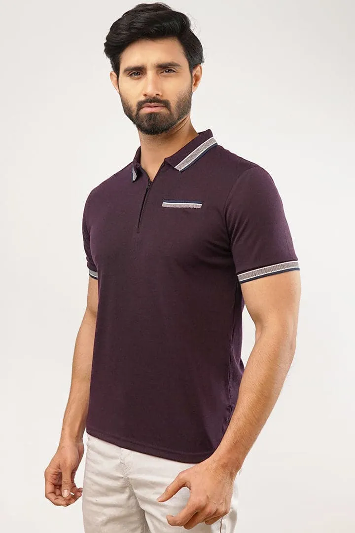 Purple Polo T-Shirt