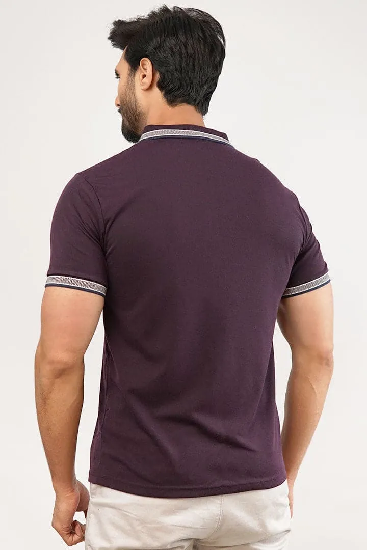 Purple Polo T-Shirt