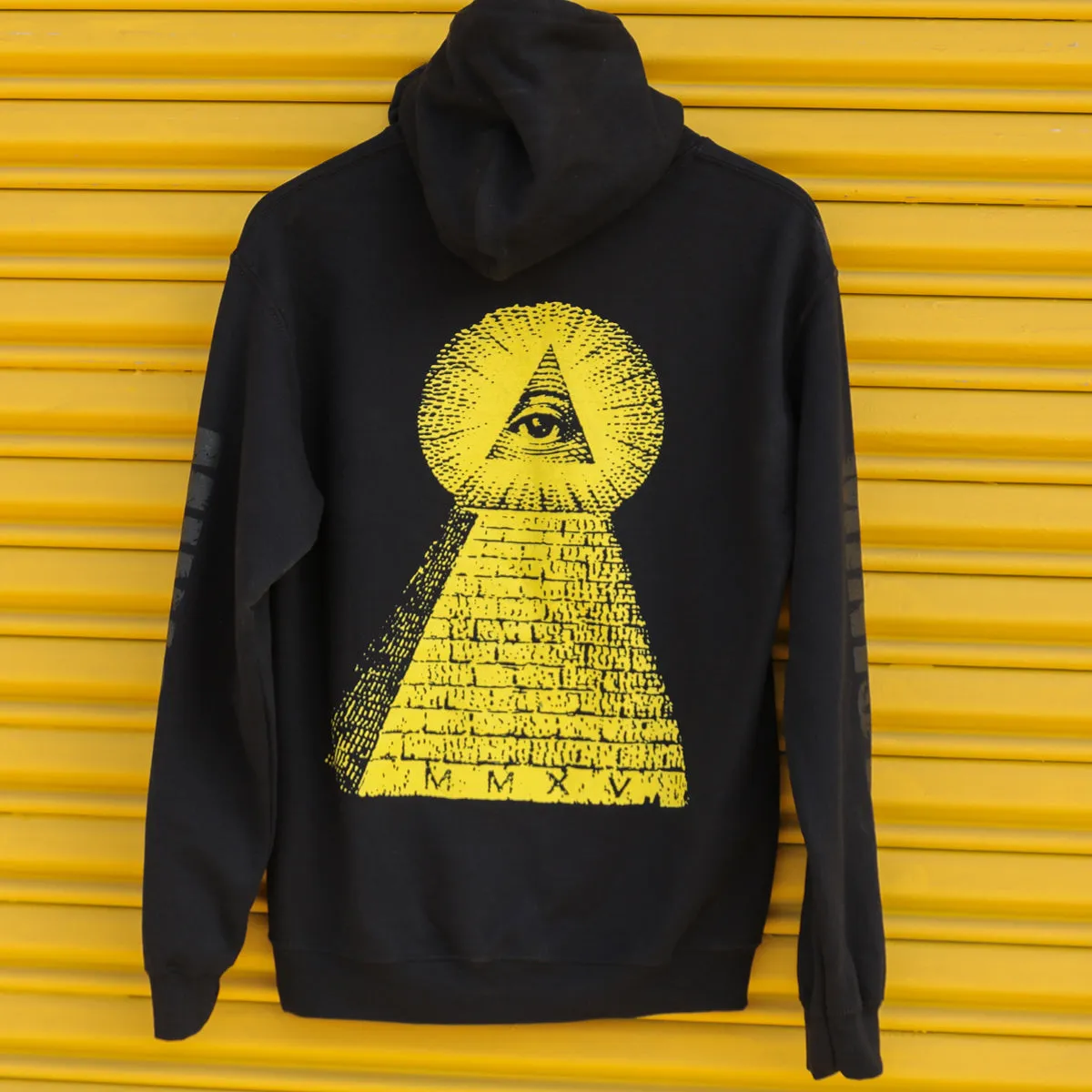 Pyramid Pullover Hoodie (Black)