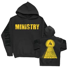 Pyramid Pullover Hoodie (Black)