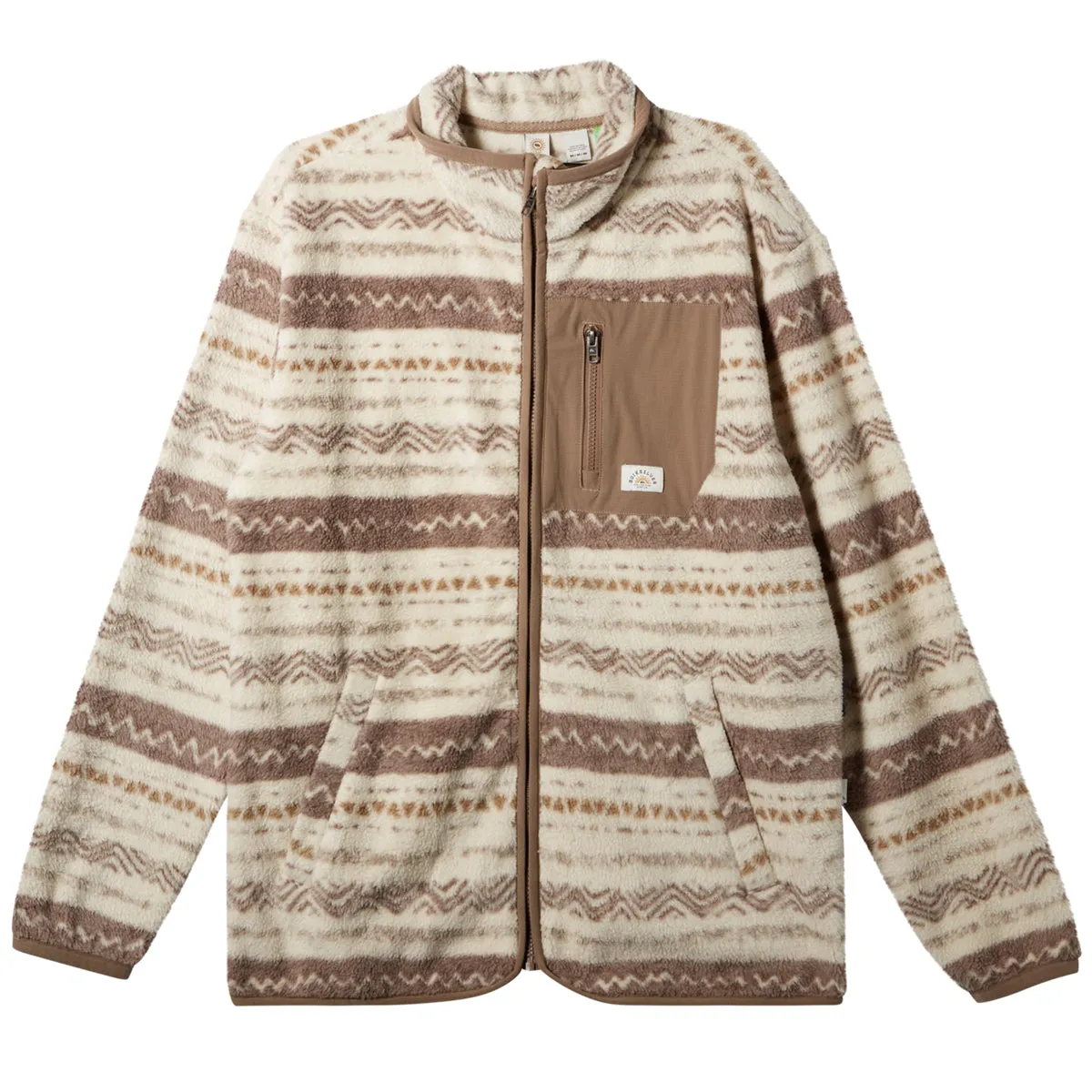 Quiksilver Clean Coasts Zip-Up Fleece Jacket