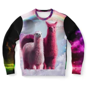 Rainbow Llamas Sweater