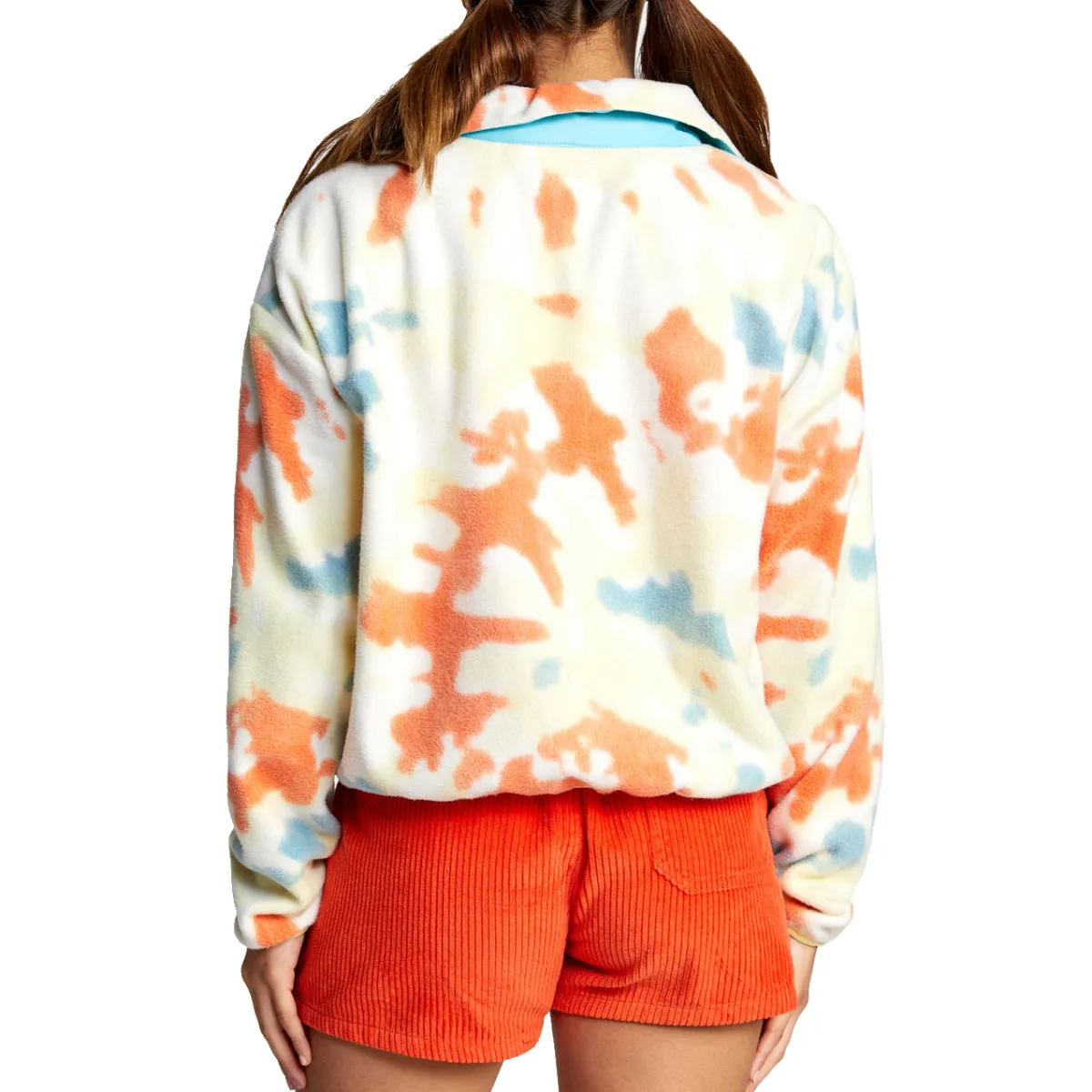 RVCA Women's Day Off Tie Dye Button Up Jacket