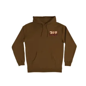 Santa Cruz Godzilla Hand Hoodie Brown