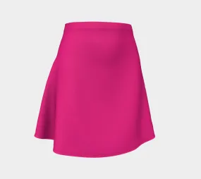 Scarlet Flame Flare Skirt