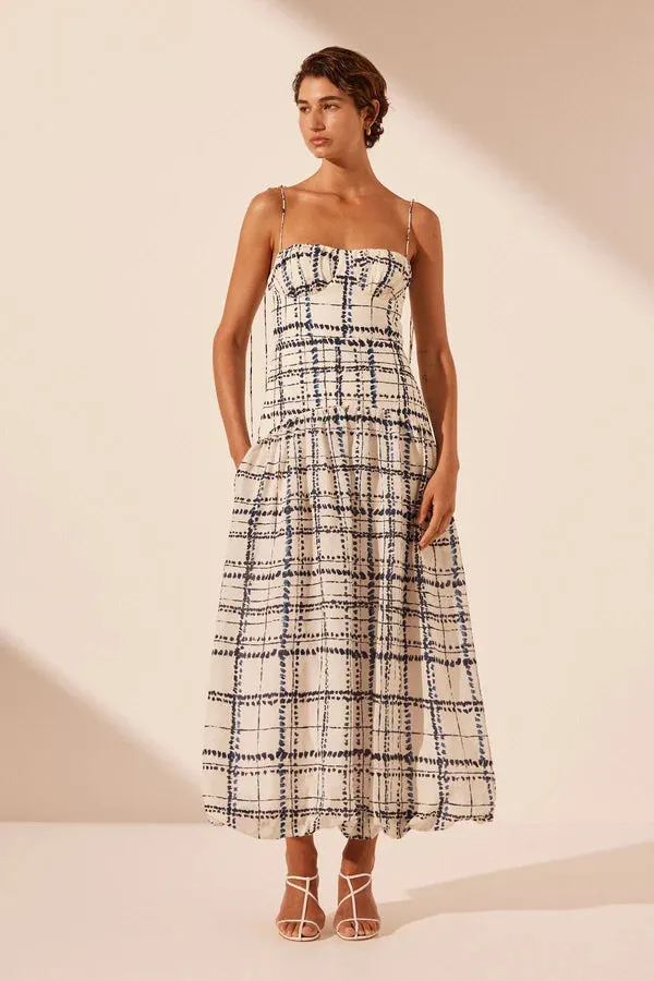 Shona Joy - Niko Gathered Bubble Midi Dress