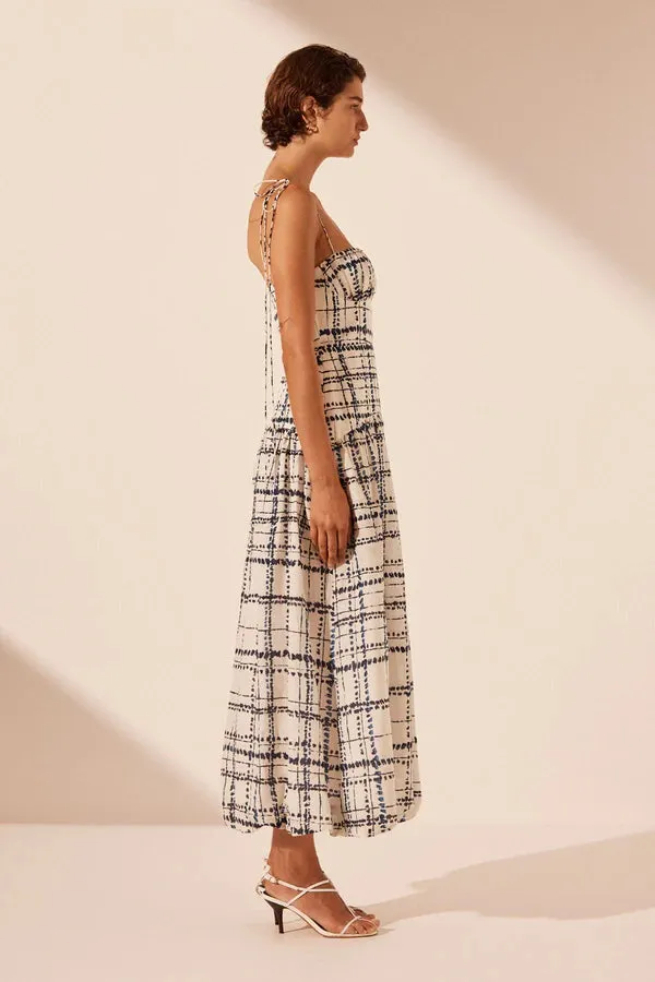 Shona Joy - Niko Gathered Bubble Midi Dress