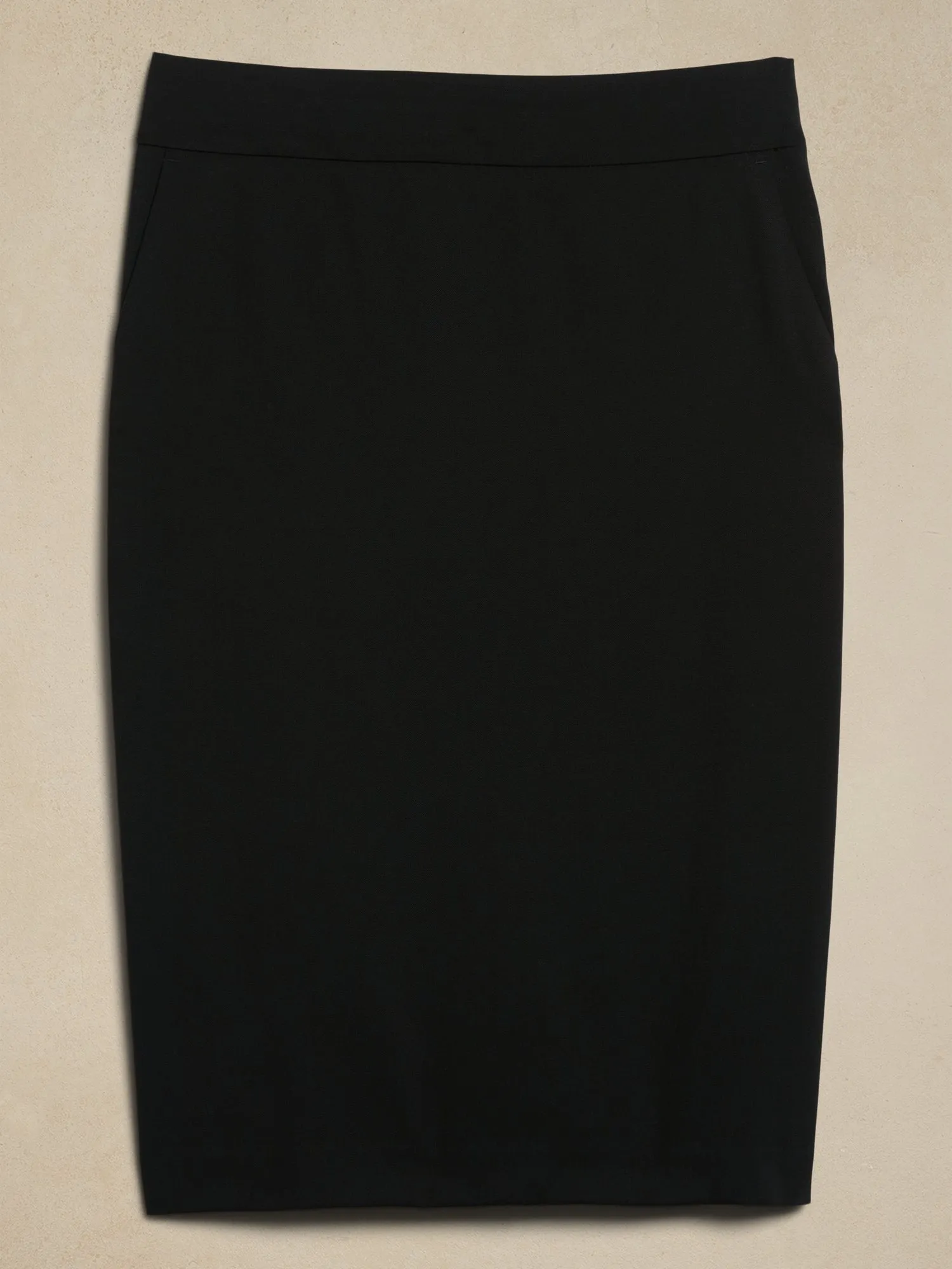 Siena Wool Pencil Skirt