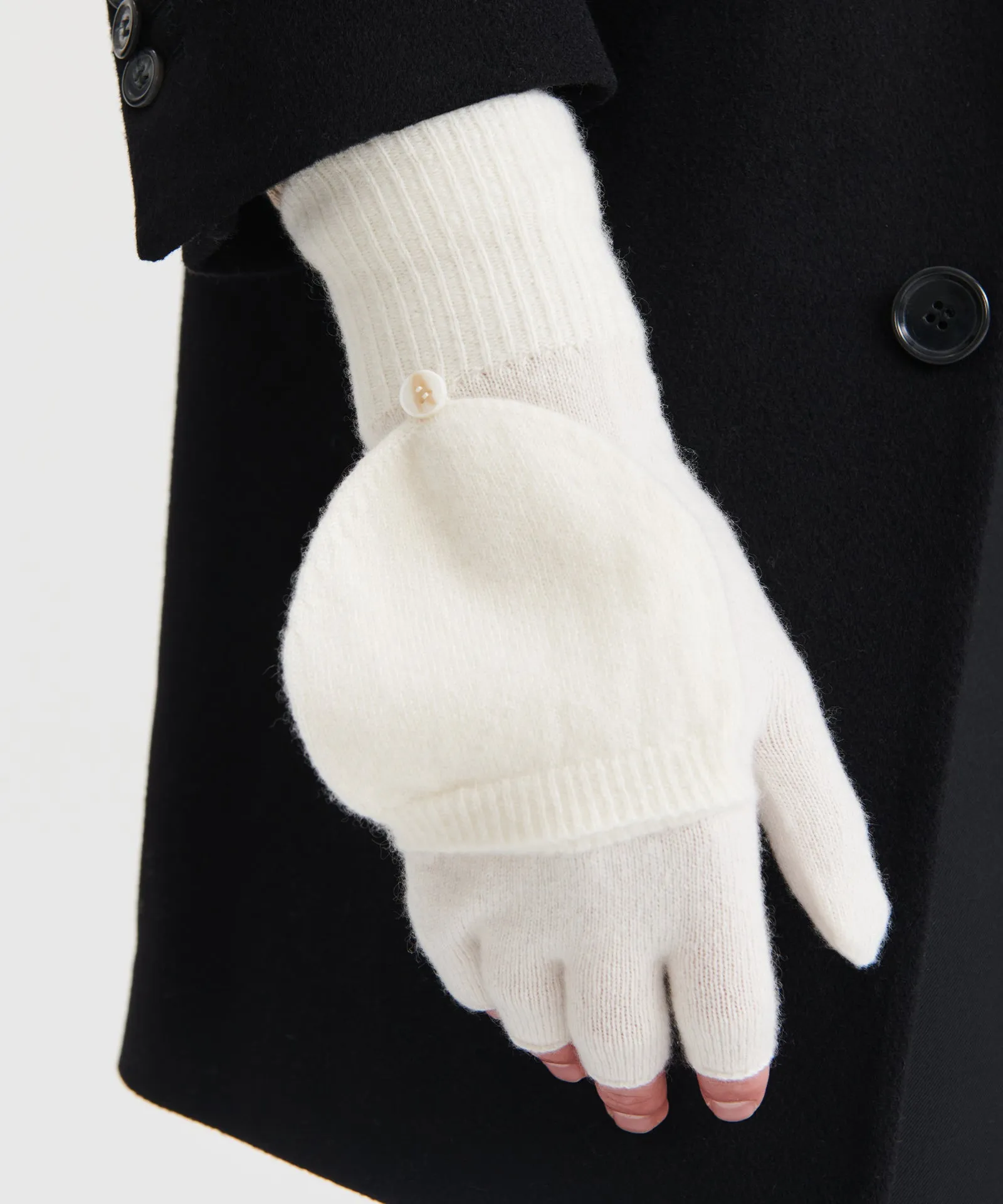 Signature Cashmere Pop Top Gloves