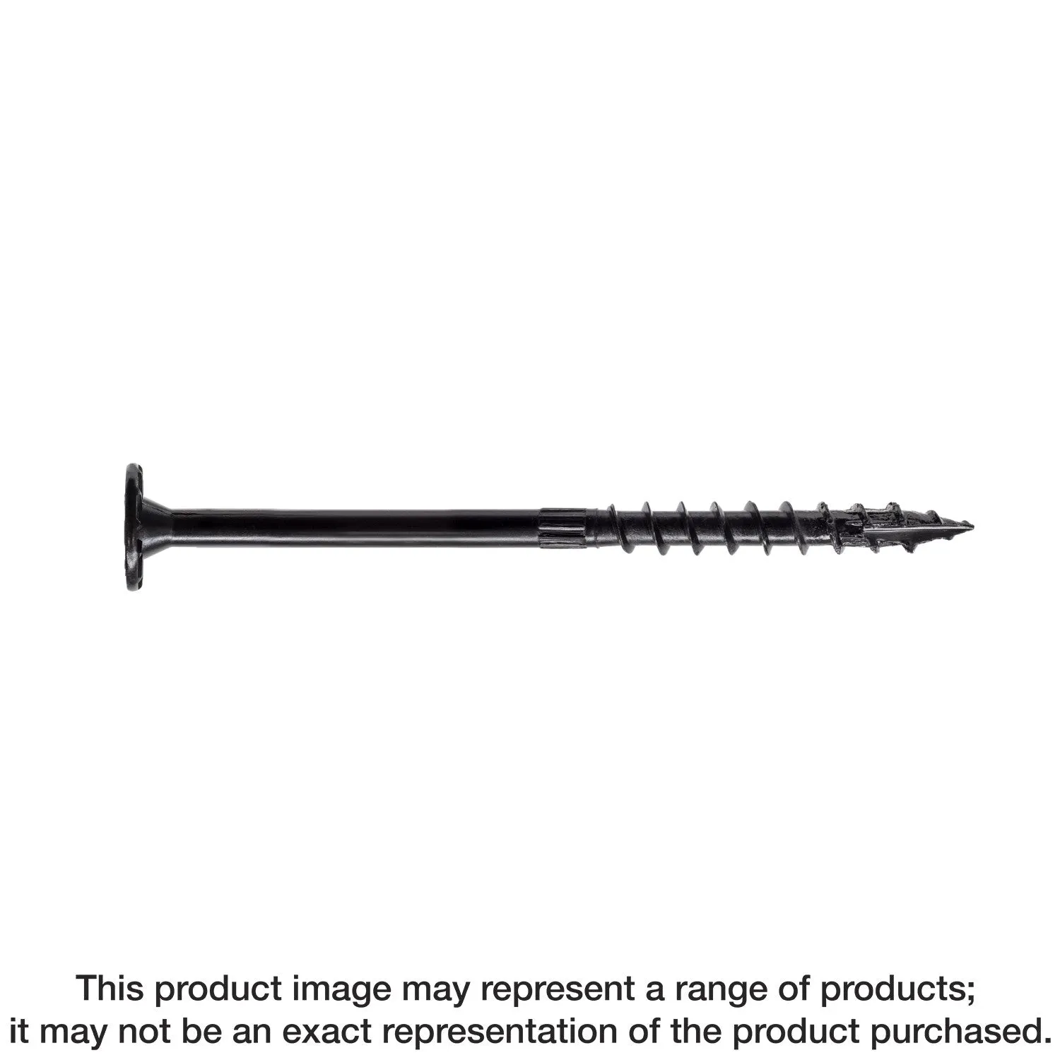 Simpson SDWS22600 Strong-Drive SDWS TIMBER Screw (Interior) — 0.220 in. x 6 in. E-coat (250-Qty)