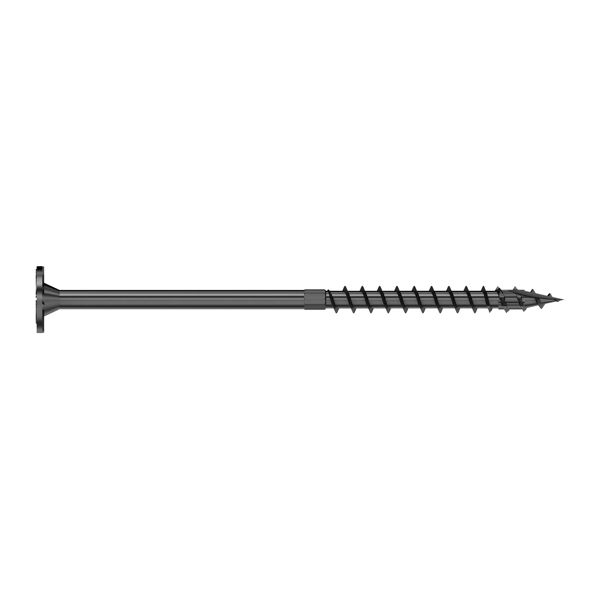 Simpson SDWS22600 Strong-Drive SDWS TIMBER Screw (Interior) — 0.220 in. x 6 in. E-coat (250-Qty)