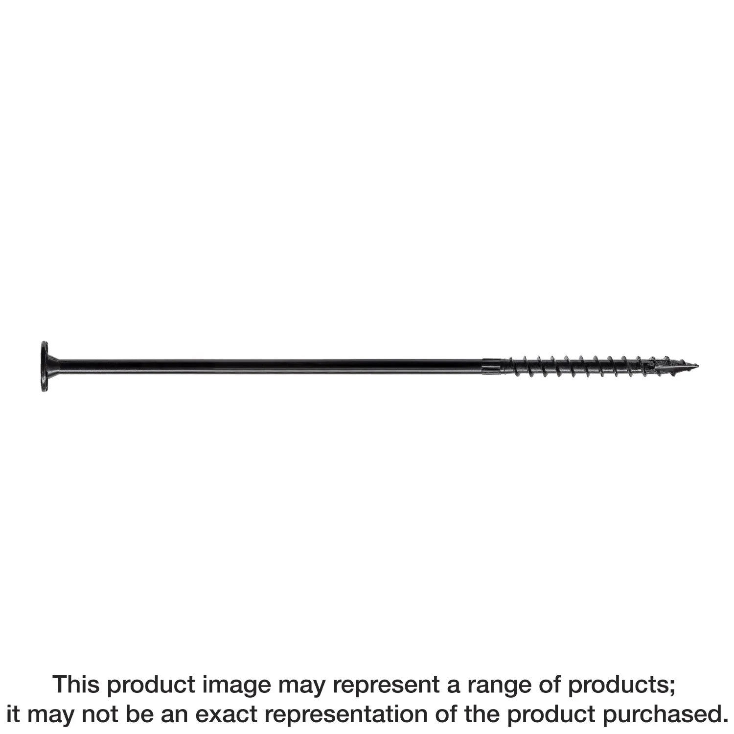 Simpson SDWS22900 Strong-Drive SDWS TIMBER Screw (Interior) — 0.220 in. x 9 in. E-coat (250-Qty)