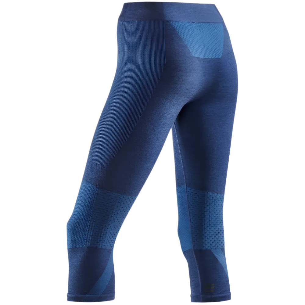 Ski Touring 3/4 Base Tights, Women