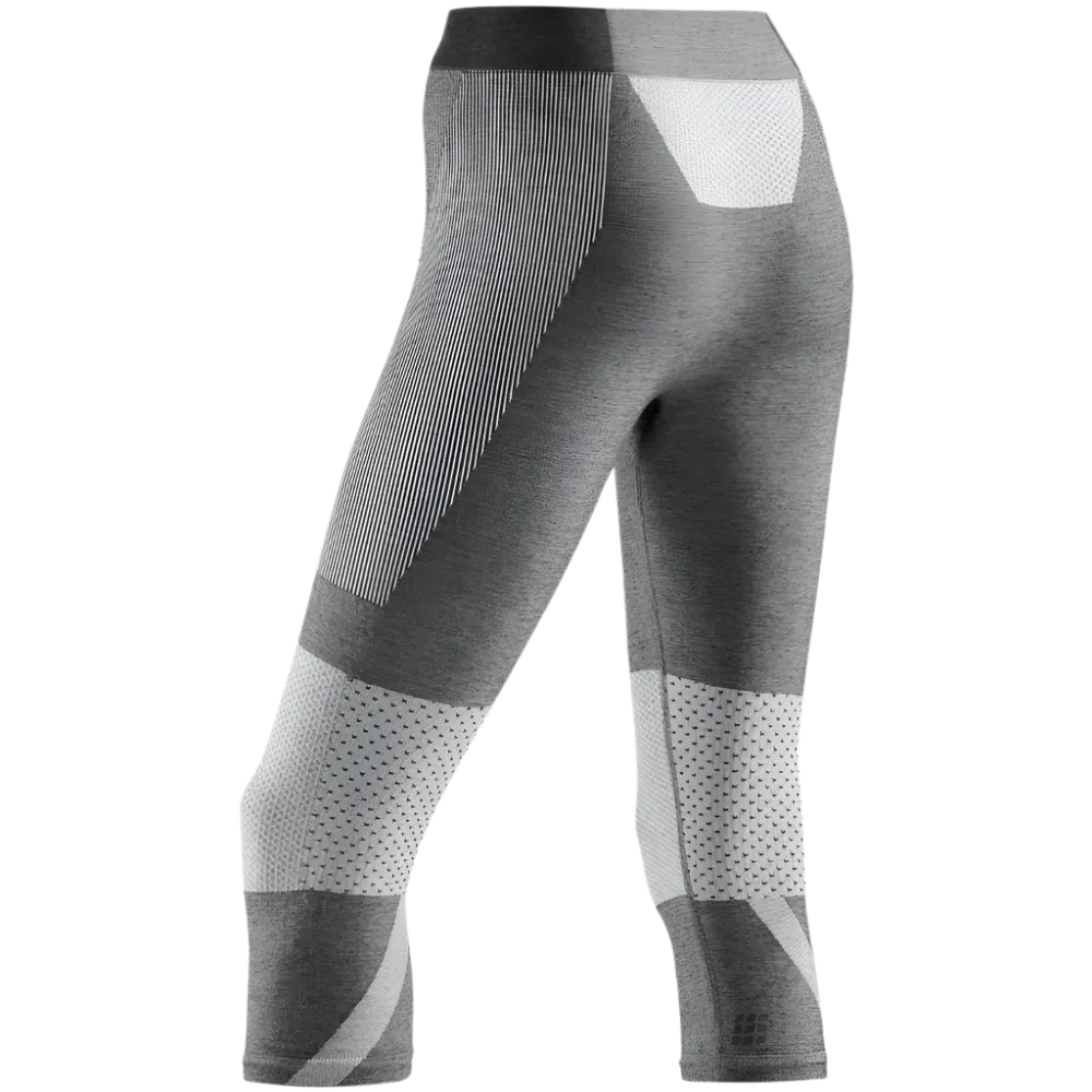 Ski Touring 3/4 Base Tights, Women