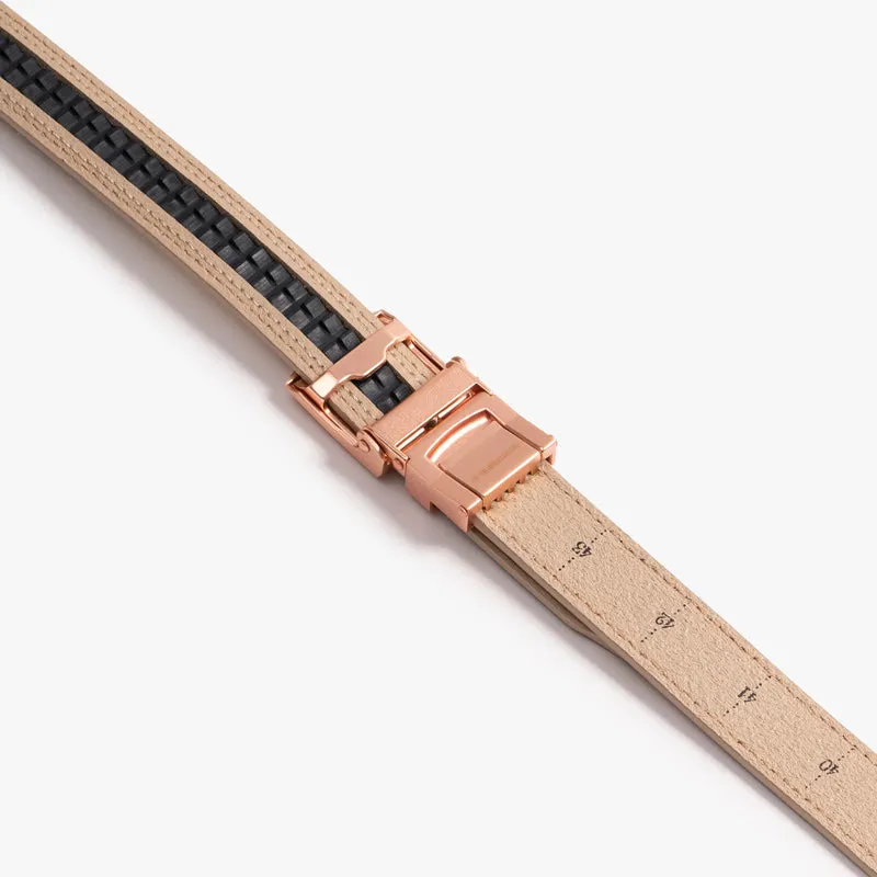 Skinny Beige Belt