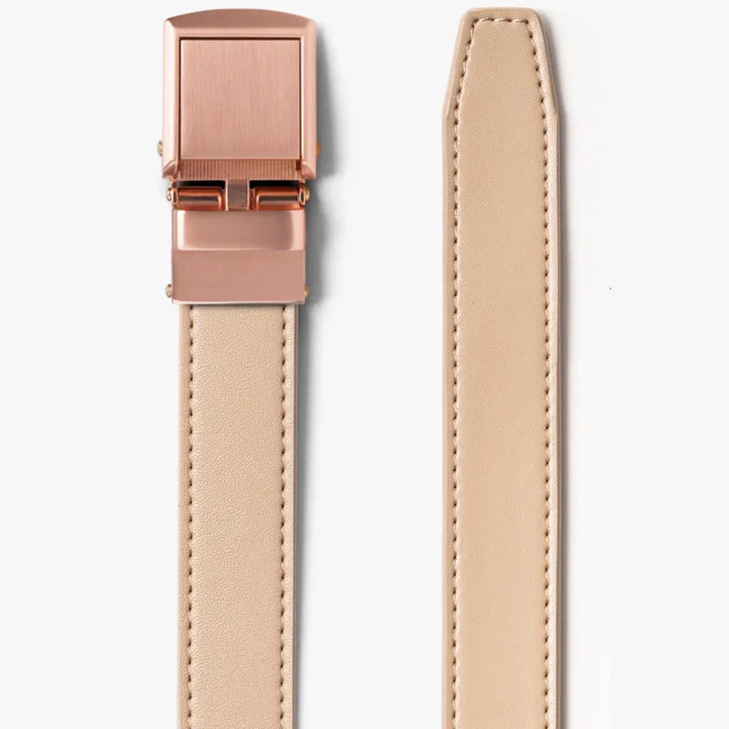 Skinny Beige Belt