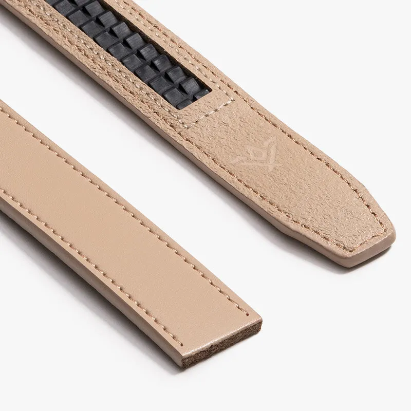 Skinny Beige Belt