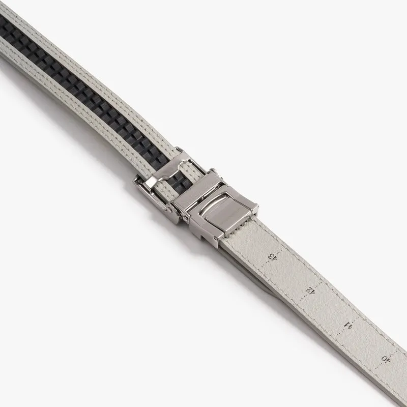 Skinny Fog Grey Belt