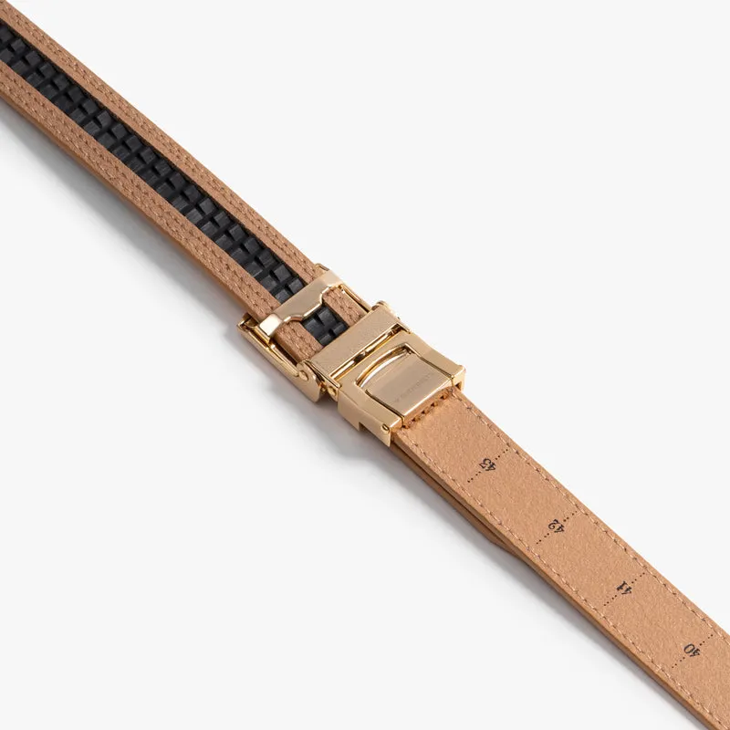 Skinny Hazelnut Belt