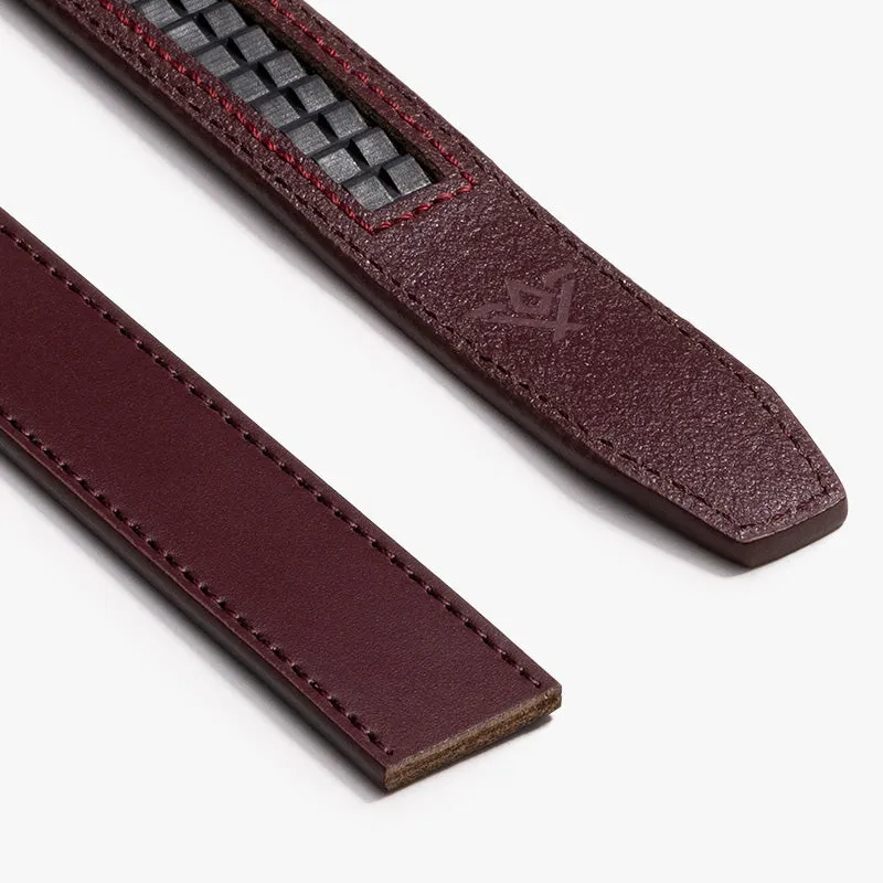 Skinny Merlot Belt