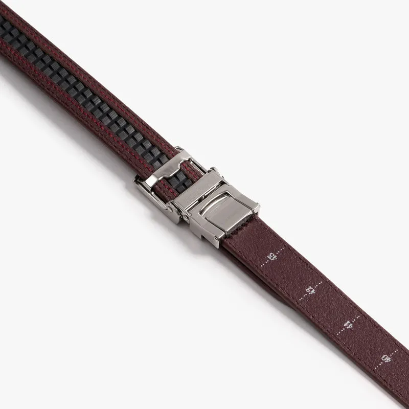 Skinny Merlot Belt