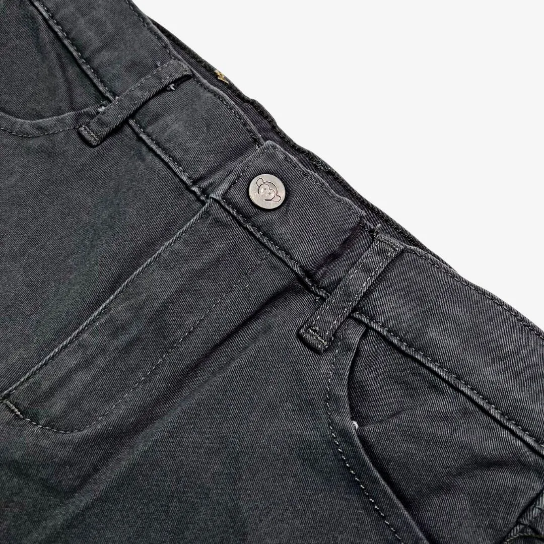 Skinny Twill Pant | Vintage Black