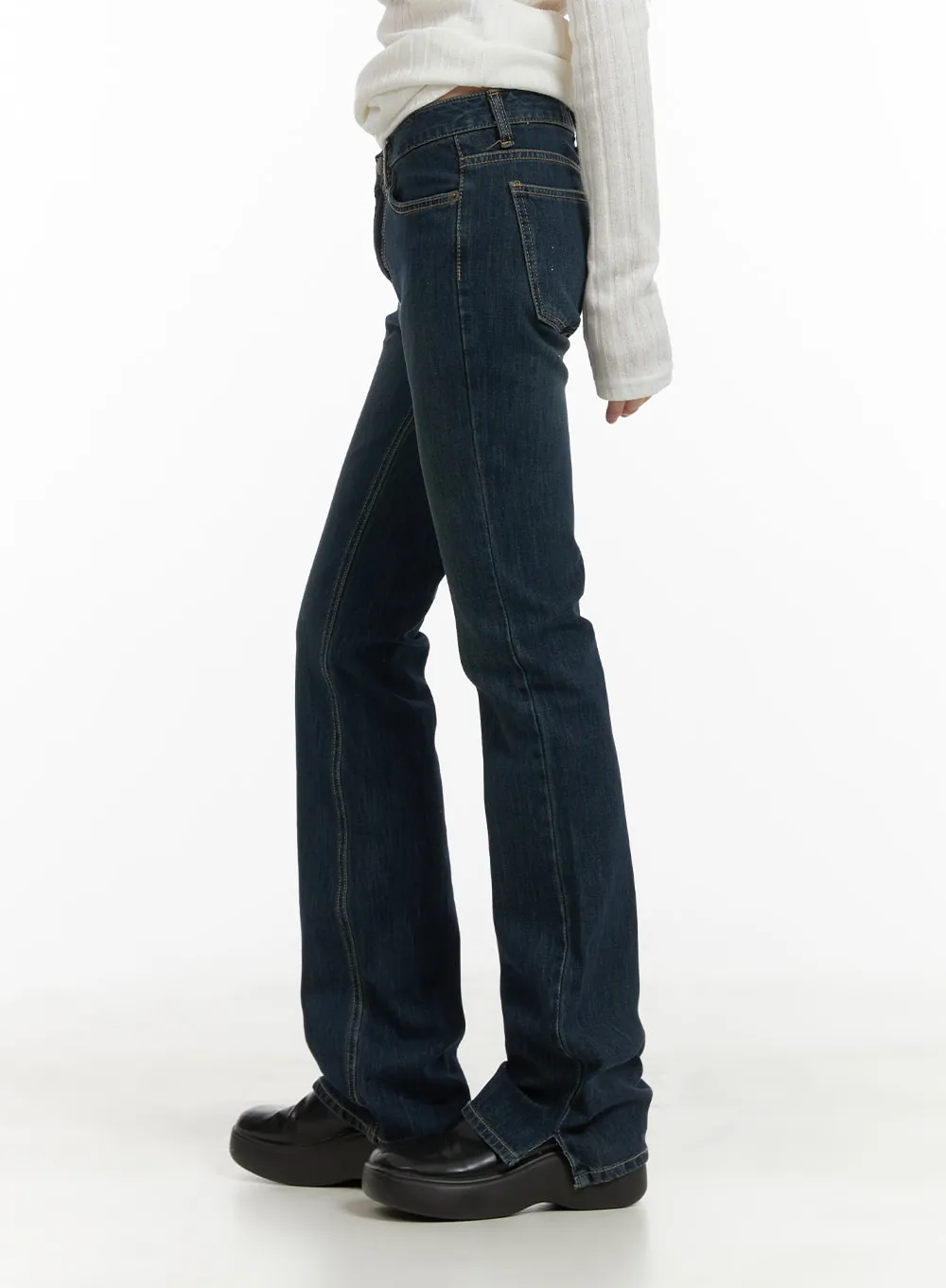 Slim Fit Bootcut Jeans CA418