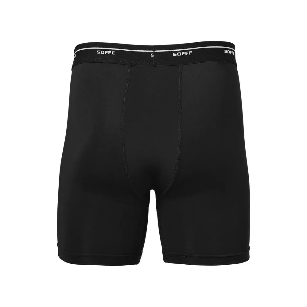 Soffe Men's Compression Boxer Brief - Black